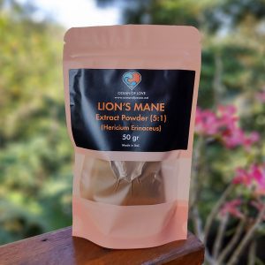 Lion's Mane Mushroom Extract Powder (5:1) (Hericium Erinaceus) (50 gr)