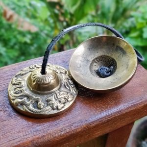 Brass Tingsha (Tibetan Bells) (5.6 cm, 150gr)