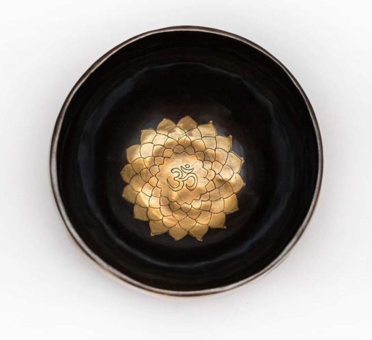 Singing Bowls Black Chakra Mandala Set (7 bowls) (17-24 cm, 9 kg) - Image 6