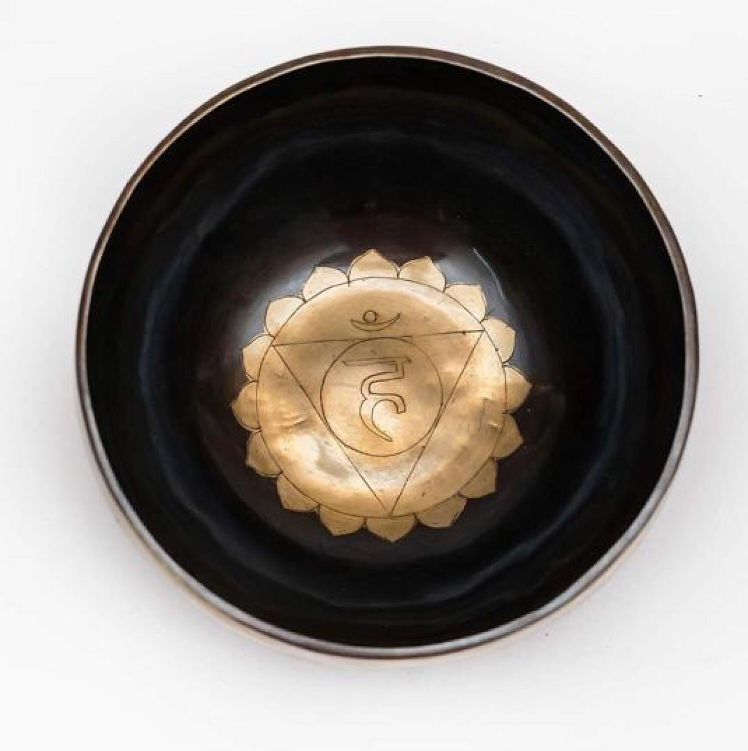 Singing Bowls Black Chakra Mandala Set (7 bowls) (17-24 cm, 9 kg) - Image 7