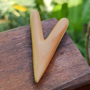 Wooden Kuripe Rapeh Applicator (Cemara Wood)