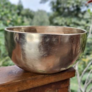 Hammered Singing Bowl Matte Gold - B (19 cm, 1.2 kg)