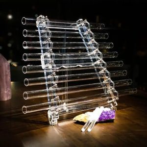 Clear Crystal Harp Medium (8 Notes, 432 Hz)