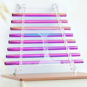 Titanium Purple Crystal Harp Large (8 Notes, 432 Hz, 1.95 kg)