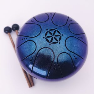 Happy Drum Mini Blueberry With Case (14 cm)