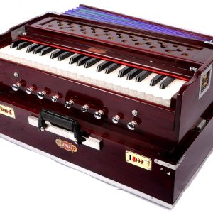 Harmonium BINA 17 Deluxe Portable Brown (60 cm) (+ Coupler & Soft Bag)