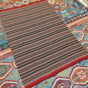 Shamanic Mexican Handmade Cotton Blanket (200x142cm)