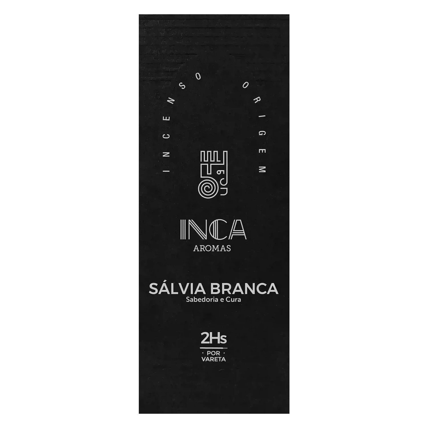 INCA Aromas Premium Incense Sticks "White Sage" (Brasil)