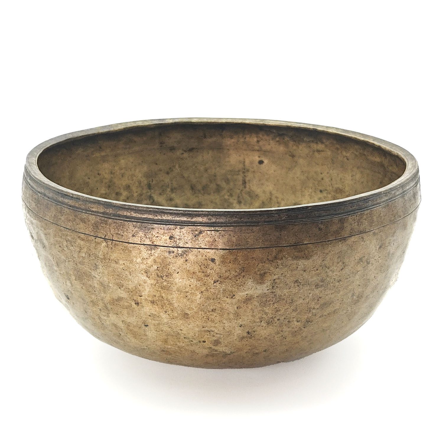 Antique 250-Years-Old Hammered Singing Bowl - G3 (23 cm, 1.2 kg) - Image 2
