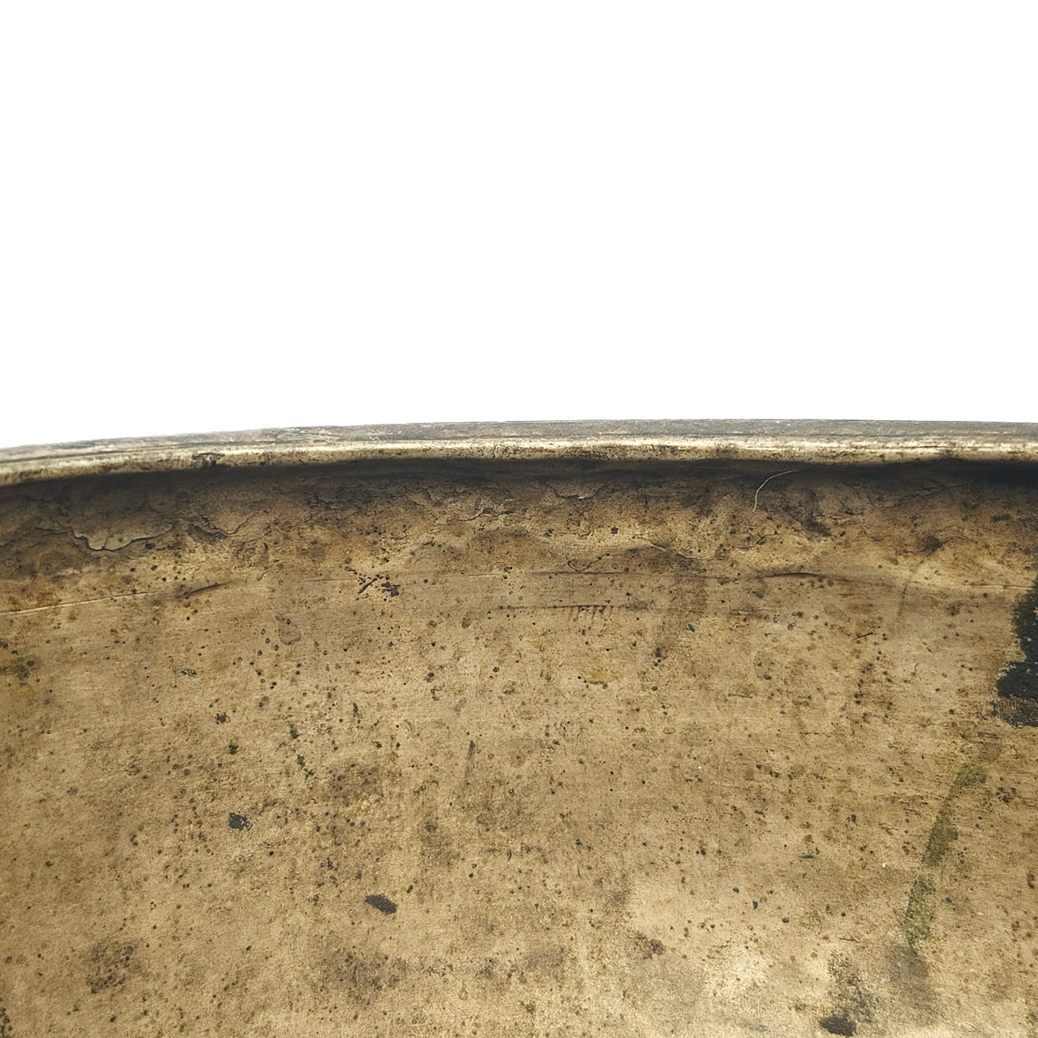Antique 250-Years-Old Hammered Singing Bowl - G3 (23 cm, 1.2 kg) - Image 5