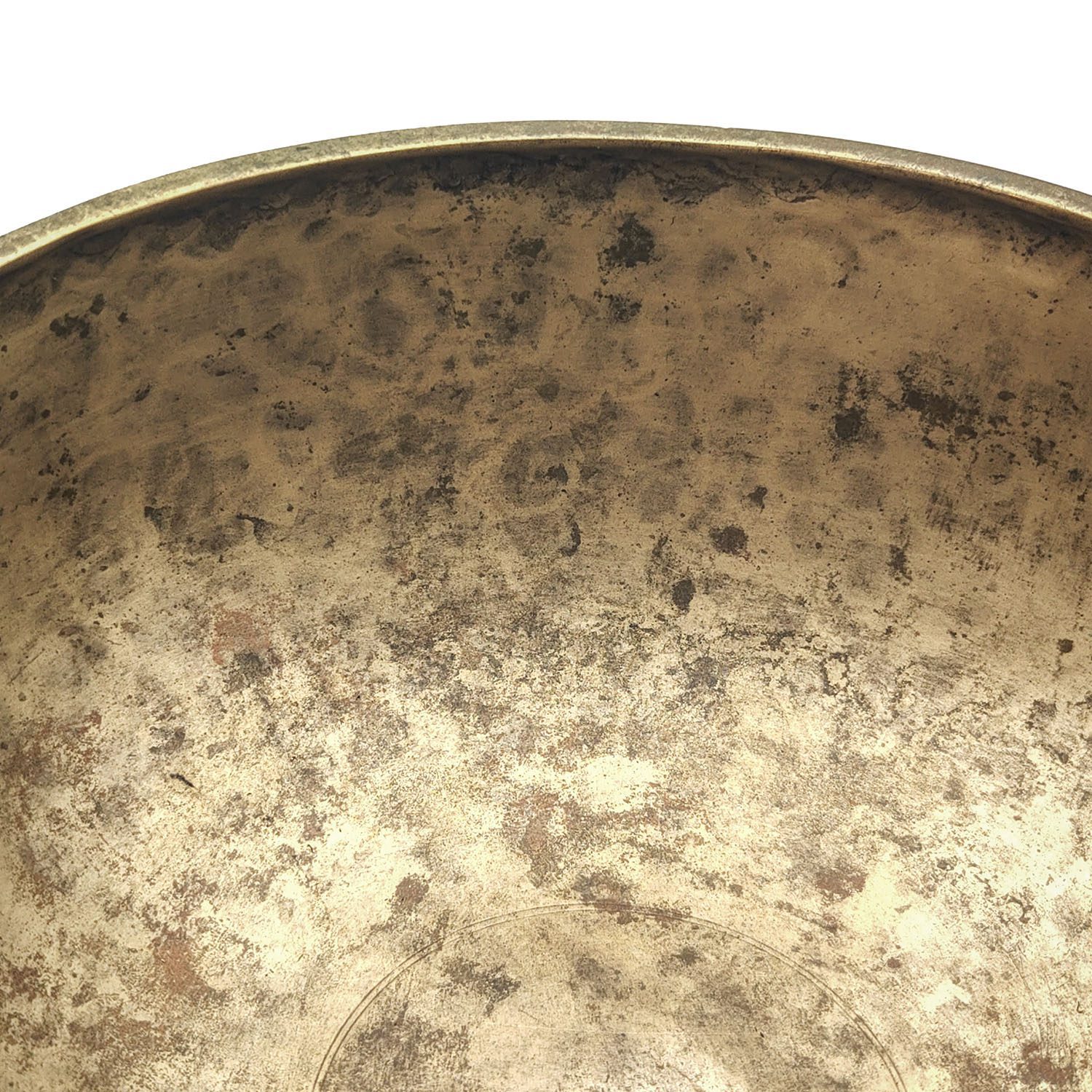Antique 250-Years-Old Hammered Singing Bowl - C3 (27 cm, 1.9 kg) - Image 5