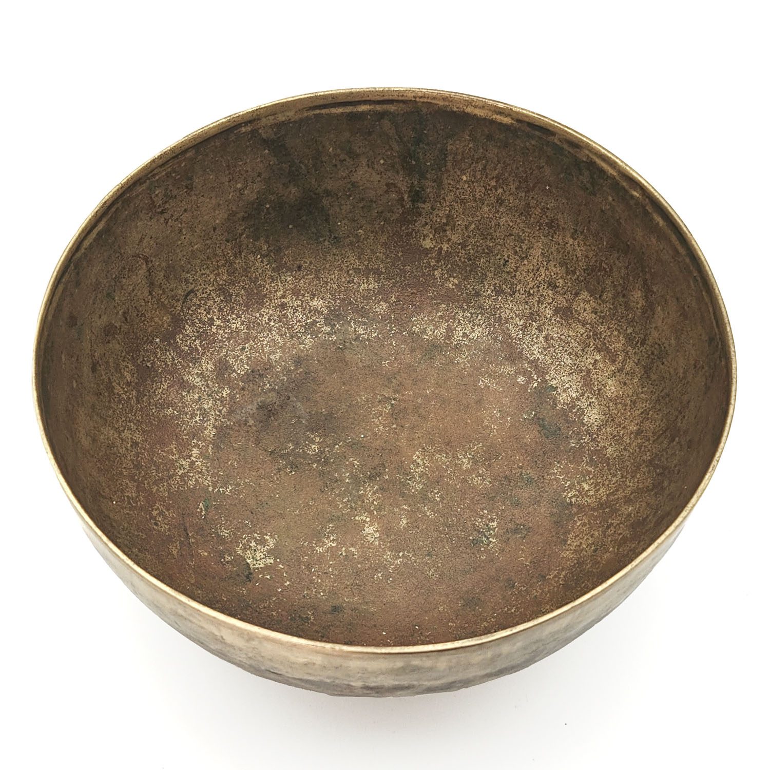 Antique 250-Years-Old Hammered Singing Bowl - F2 (24 cm, 1.1 kg) - Image 3