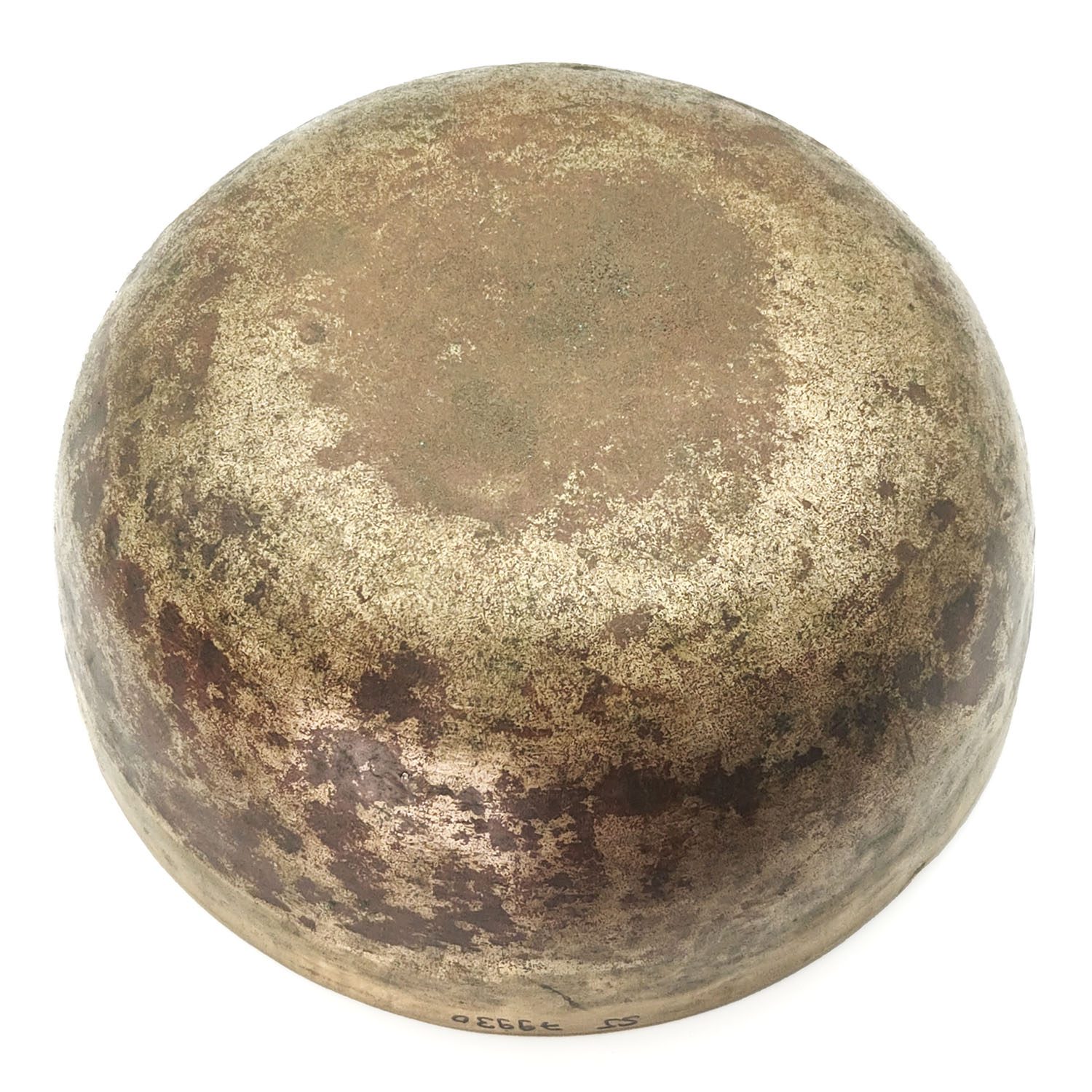 Antique 250-Years-Old Hammered Singing Bowl - F2 (24 cm, 1.1 kg) - Image 4