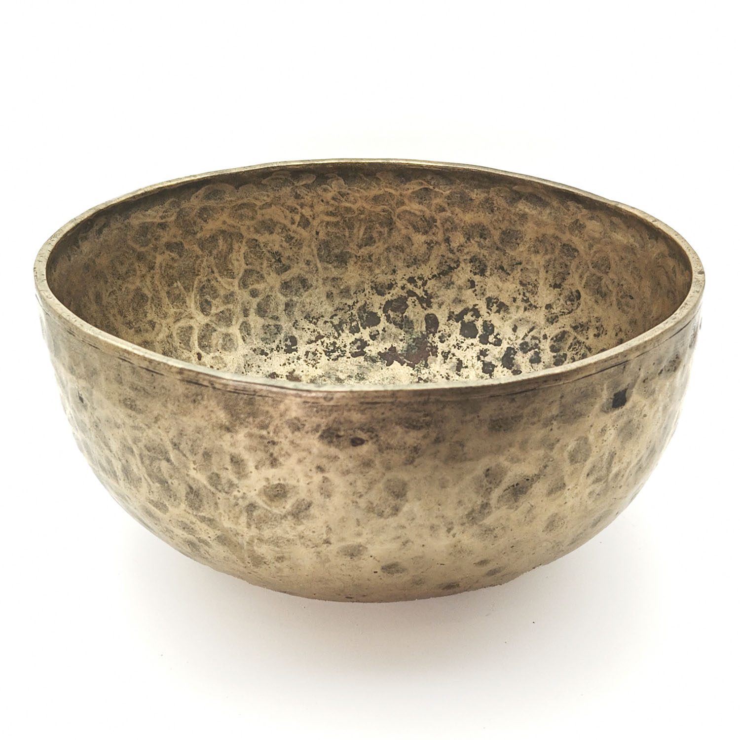 Antique 250-Years-Old Hammered Singing Bowl - A2 (27 cm, 2 kg) - Image 3