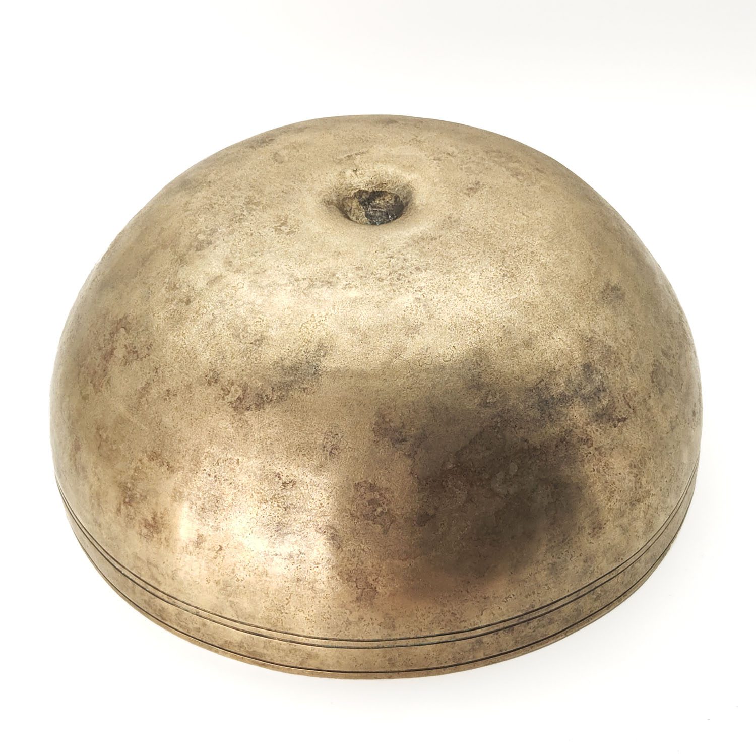 Lingam Jhumka KASA Hammered Singing Bowl - E3 (28 cm, 2.6 kg) - Image 5