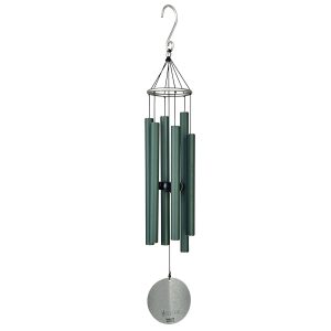 Windchime Nature's Melody Aureole Tunes B Pentatonic Premium Dark Green (80 cm)