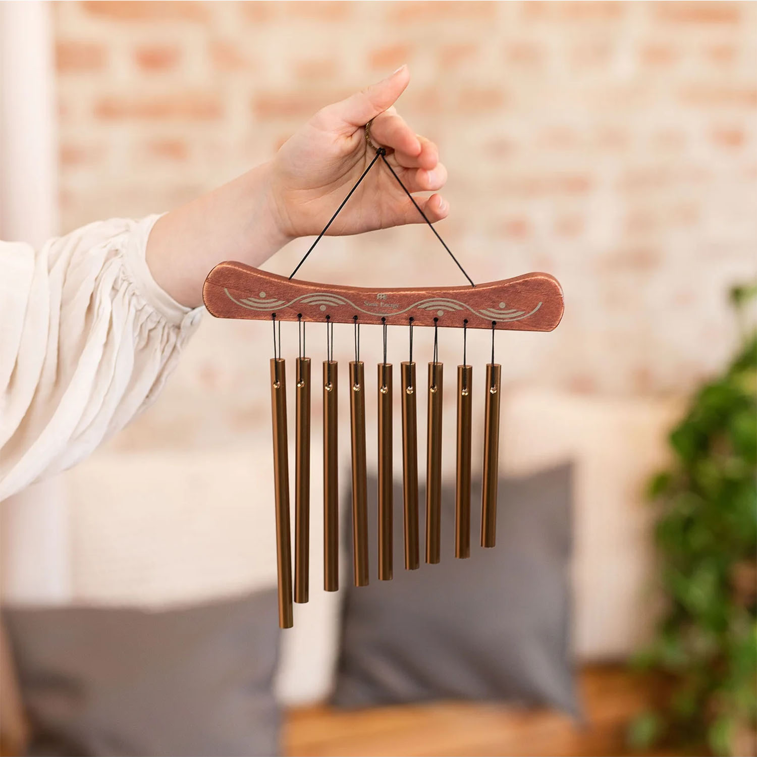 MEINL Hand Chimes Bronze HC9B (9 Bars, 36 cm) - Image 3